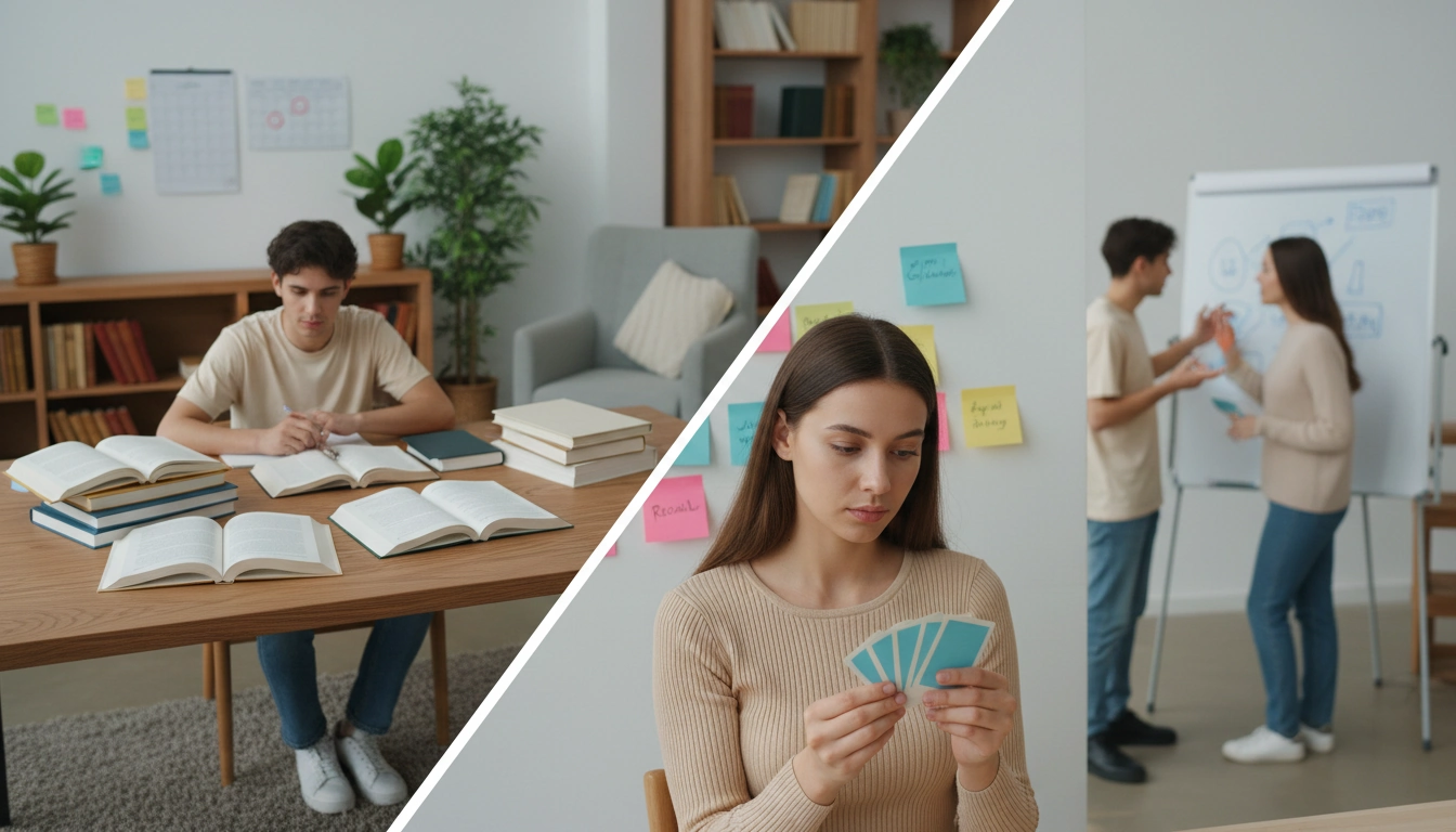 4 Proven Study Techniques: Recall, Spacing, Mixing, Explain
